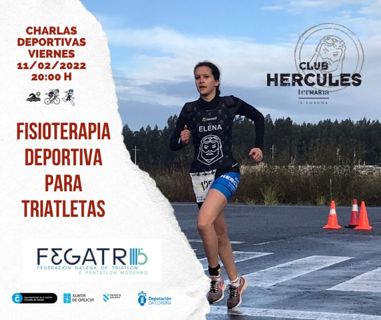 CHARLAS ESPECIALIZACION DEPORTIVA FEGATRI 2022.Título: Fisioterapia Deportiva para triatletas