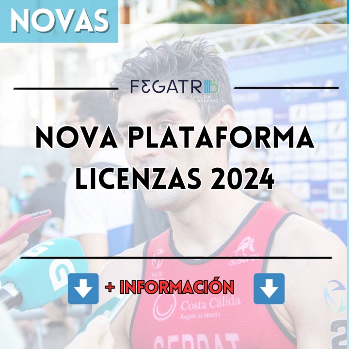 NUEVO SISTEMA DE LICENCIAS DE TRIATLON TEMPORADA  2024