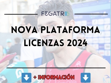 NUEVO SISTEMA DE LICENCIAS DE TRIATLON TEMPORADA  2024