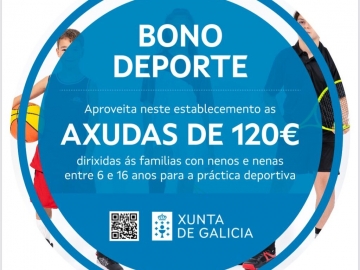 BONO DEPORTES XUNTA DE GALICIA 2024