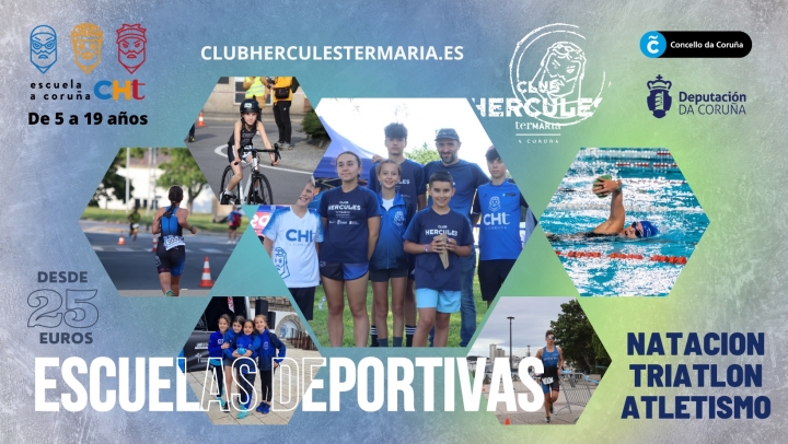 COMENZAMOS LA ESCUELA DE TRIATLON, NATACION Y ATLETISMO