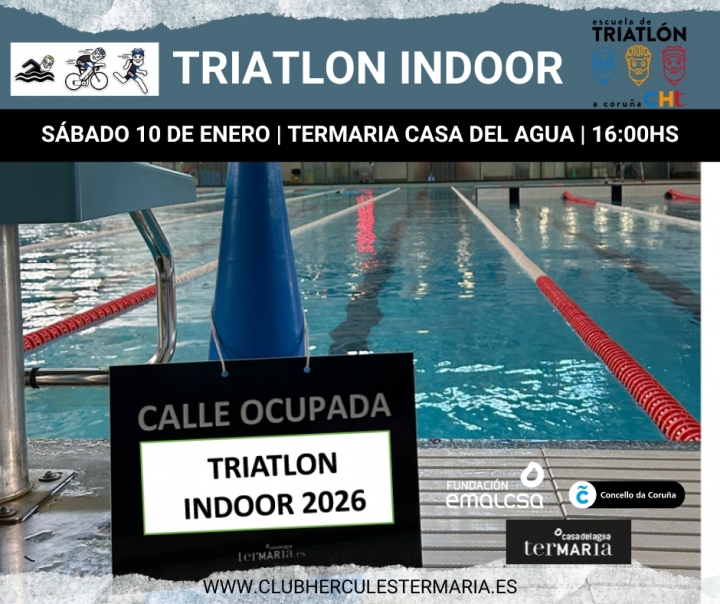 TRIATLON INDOOR TERMARIA CASA DEL AGUA