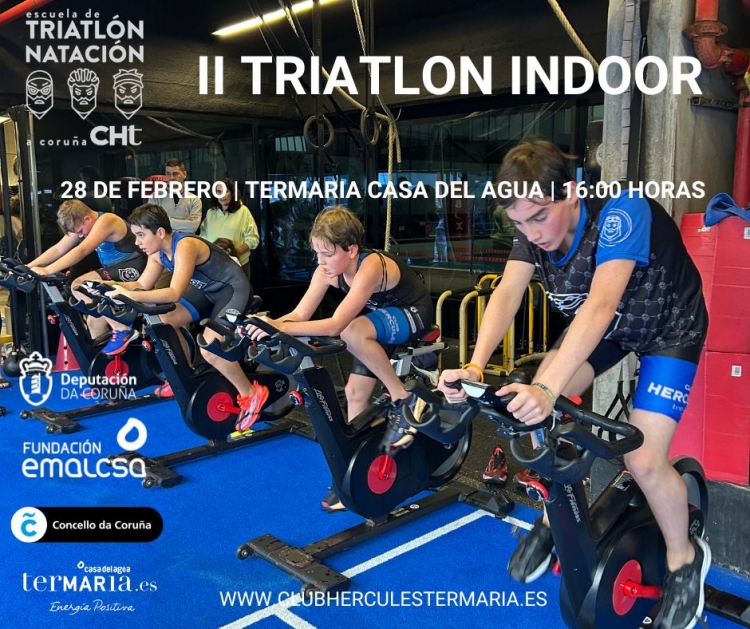 II TRIATLON INDOOR TERMARIA CASA DEL AGUA