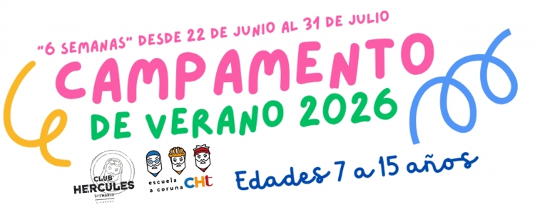 CAMPAMENTO VERANO CLUB HERCULES TERMARIA 2026